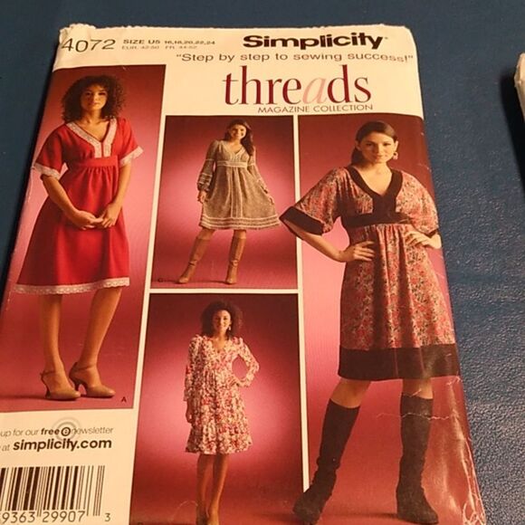 Simplicity Threads Sewing Patterns Collection Uncut Cottagecore Grandmacore - Picture 9 of 12